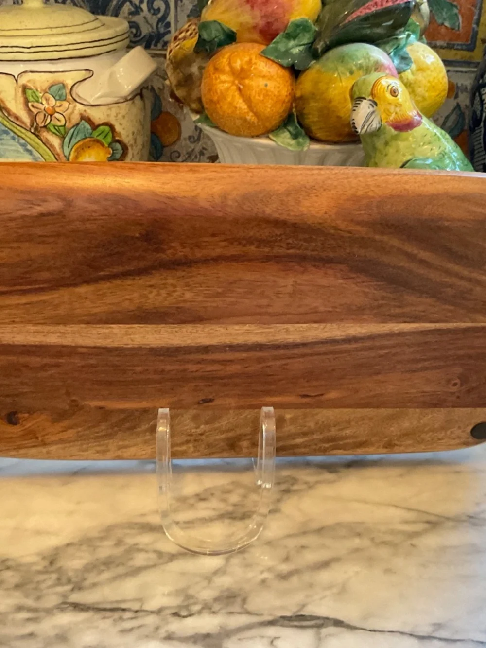 Set of wood servers
